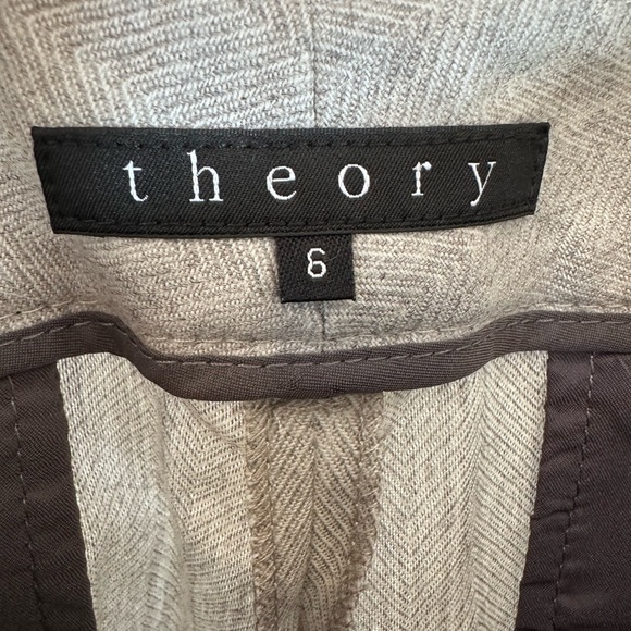 NWT Theory SUIT Gray wool blazer & pants w/ Sze 6 $1100 Retail - Picture 14 of 14